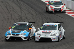 Michel Nykjaer, SEAT Leon, Target Competition, Tomas Engstrom, SEAT Leon, Liqui Moly Team Engstler y