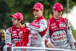 #8 Audi Sport Team Joest Audi R18 e-tron quattro: Lucas di Grassi, Loic Duval, Oliver Jarvis