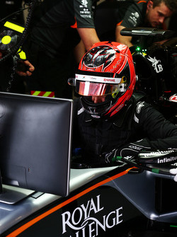 Esteban Ocon, Sahara Force India F1 VJM08 Piloto de pruebas