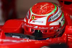 Antonio Fuoco, piloto de testes da Ferrari SF15-T 