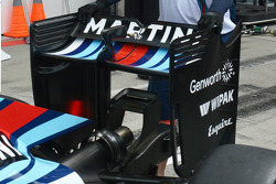 Williams rear wing detail