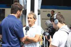 Alain Prost entrevistado por Motorsport.com
