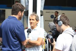 Alain Prost entrevistado por Motorsport.com
