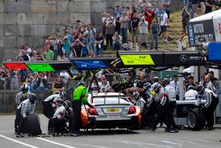 Pitstop, Robert Wickens, HWA AG Mercedes-AMG C63 DTM