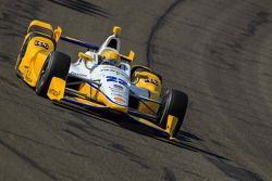 Polesitter Simon Pagenaud, Team Penske Chevrolet