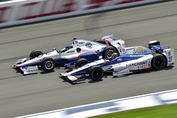 Helio Castroneves, Team Penske Chevrolet en Marco Andretti, Andretti Autosport Honda