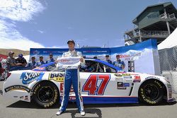 Polesitter A.J. Allmendinger, JTG Daugherty Racing Chevrolet