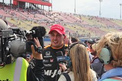 Ganador de la carrera Graham Rahal, Rahal Letterman Lanigan Racing