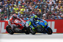 Aleix Espargaro, Team Suzuki MotoGP et Andrea Dovizioso, Ducati Team