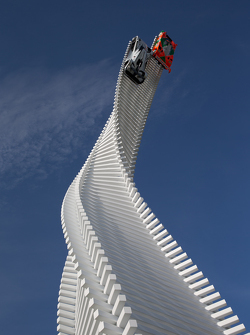 The Goodwood display featuring Mazda