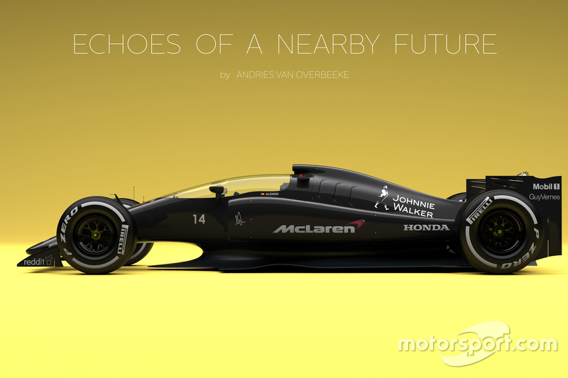 Formula 1 concept cars by Andries van Overbeeke