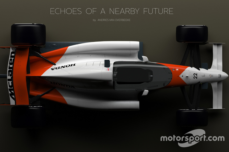 Autos de concepto de Fórmula 1 por Andries van Overbeeke