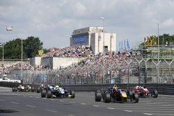 Callum Ilott, Carlin Dallara Volkswagen, Alessio Lorandi, Van Amersfoort Racing Dallara Volkswagen, 9 Tatiana Calderon, Carlin Dallara Volkswagen, Felix Rosenqvist, Prema Powerteam Dallara Mercedes-Benz