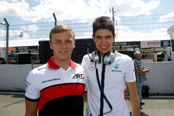 Marvin Kirchhöfer und Esteban Ocon