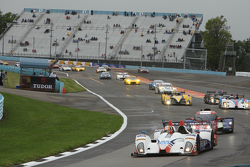 #54 CORE autosport Oreca FLM09: Jon Bennett, Colin Braun