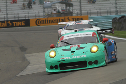 #17 Team Falken Tire Porsche 911 GT3 RSR: Wolf Henzler, Bryan Sellers