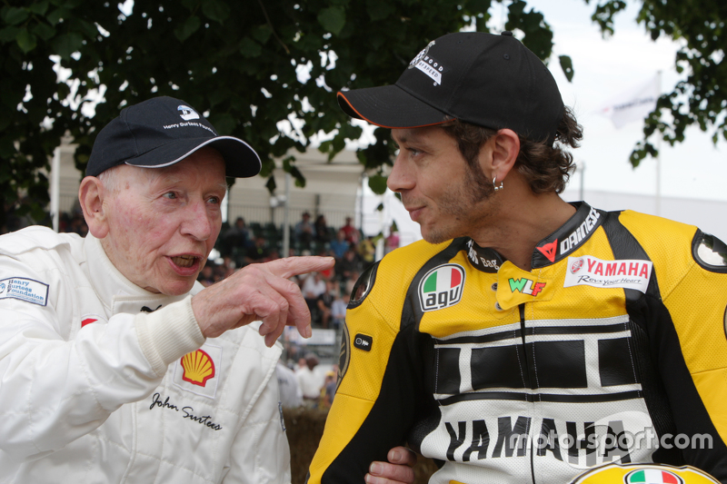 John Surtees, Valentino Rossi