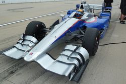 Matthew Brabham tests an Andretti Autosport IndyCar