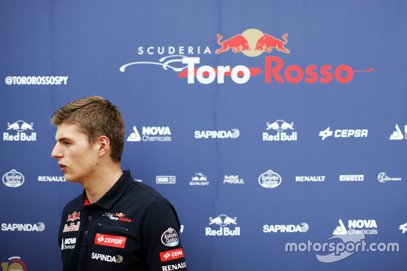 Max Verstappen, Scuderia Toro Rosso.