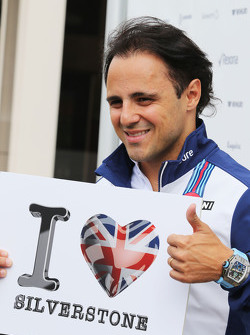 Felipe Massa, Williams loves Silverstone.