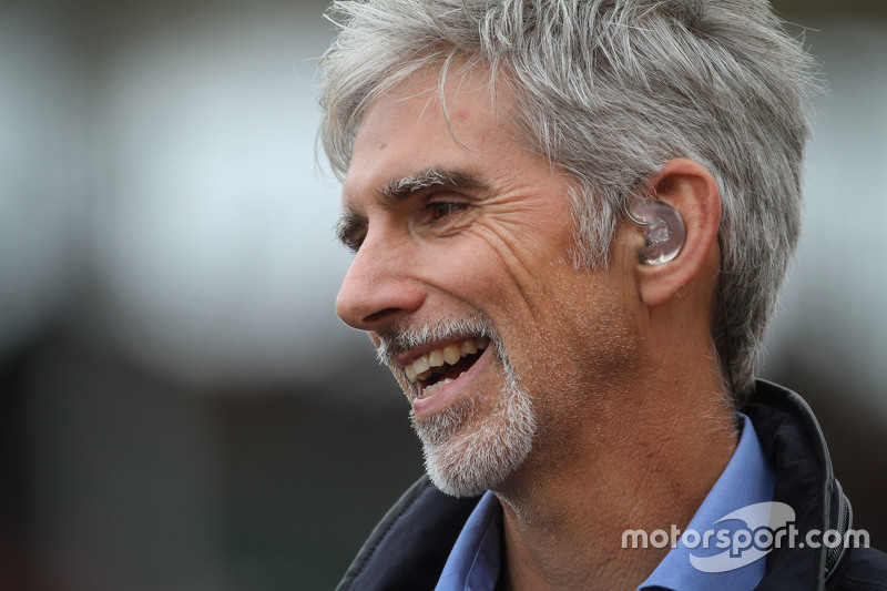 Damon Hill, présentateur sur Sky Sports