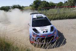 Hayden Paddon et John Kennard, Hyundai i20 WRC, Hyundai Motorsport