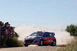 Daniel Sordo and Marc Marti, Hyundai i20 WRC, Hyundai Motorsport