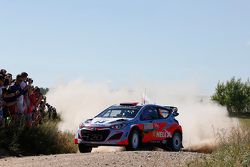 Daniel Sordo e Marc Marti, Hyundai i20 WRC, Hyundai Motorsport