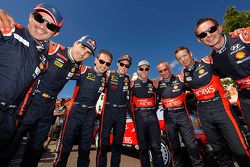 Marc Martin, Daniel Sordo, Nicolas Gilsoul, Thierry Neuville, Hayden Paddon, John Kennard, Kevin Abbring, Sebastian Marshall, Hyundai Motorsport