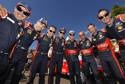 Marc Martin, Daniel Sordo, Nicolas Gilsoul, Thierry Neuville, Hayden Paddon, John Kennard, Kevin Abbring, Sebastian Marshall, Hyundai Motorsport