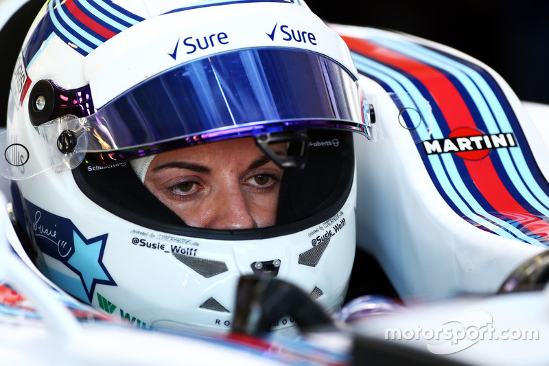 Susie Wolff, piloto de desenvolvimento Williams FW37