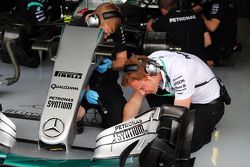 Mercedes AMG F1 W06 voorvleugel