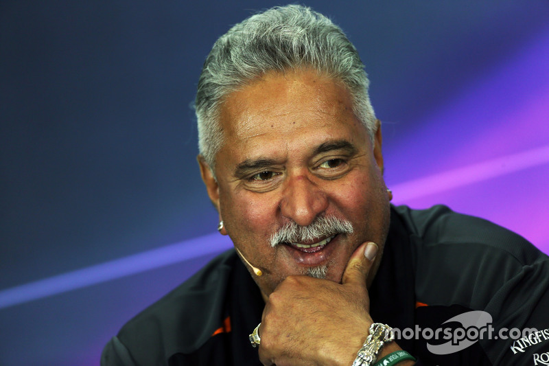 Dr. Vijay Mallya, dono da Sahara Force India F1 Team na coletiva de imprensa da FIA 