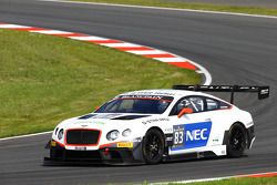 #83 Bentley Team HTP Bentley Continental GT3: Max van Splunteren, Jules Szymkowiak