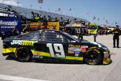 Wrecked car of Carl Edwards, Joe Gibbs Racing Toyota