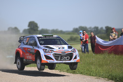 Hayden Paddon and John Kennard, Hyundai i20 WRC, Hyundai Motorsport