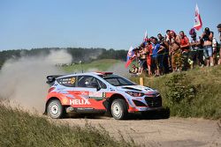 Daniel Sordo and Marc Marti, Hyundai i20 WRC, Hyundai Motorsport