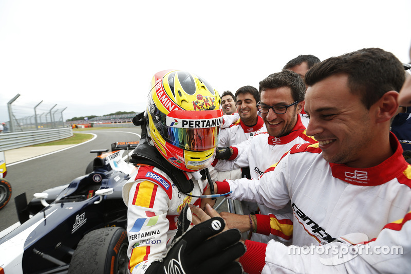 El ganador de la carrera, Rio Haryanto, Campos Racing