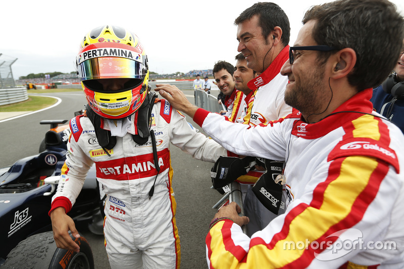 El ganador de la carrera, Rio Haryanto, Campos Racing