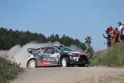 Mads Ostberg and Jonas Andersson, Citroën DS3 WRC, Citroën World Rally Team