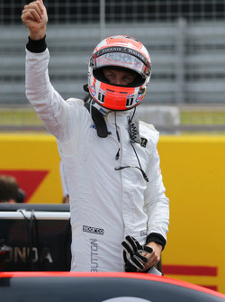 Jenson Button, McLaren no grid