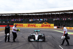 Lewis Hamilton, Mercedes AMG F1 W06 no grid
