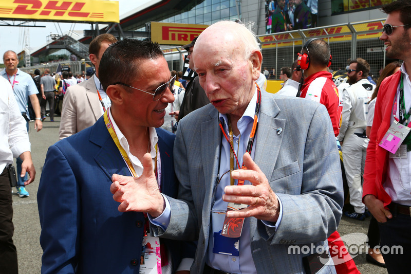 Frankie Dettori, Jockey with John Surtees, on the grid