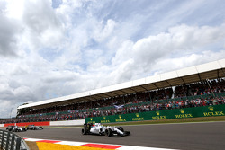 Départ : Felipe Massa, Williams FW37 mène
