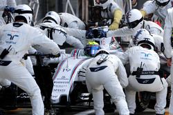 Felipe Massa, Williams F1 Team pendant un arrêt aux stands