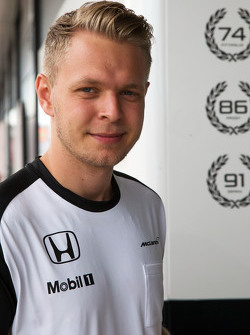 Kevin Magnussen, pilote d'essais et de réserve McLaren
