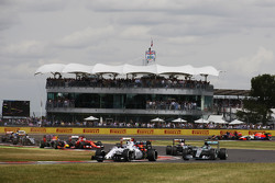 Valtteri Bottas, Williams FW37 al comienzo de la carrera