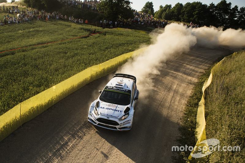 Ott Tanak et Molder Raigo, M-Sport Ford Fiesta WRC