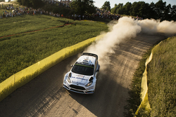 Ott Tanak y Molder Raigo, M-Sport Ford Fiesta WRC