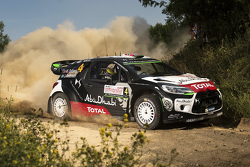 Mads Ostberg et Jonas Andersson, Citroën DS3 WRC, Citroën World Rally Team